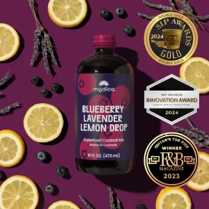 Blueberry Lavender Lemon Drop Mocktail Mix