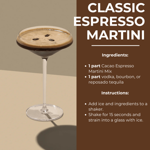 Cacao Espresso Martini Mocktail Mix - Image 4