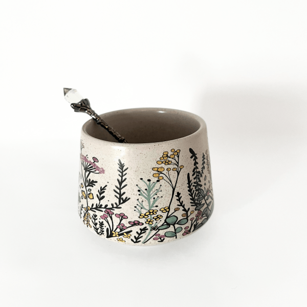 Wildflower Meadow Tea Ritual Palm Cup - Image 2