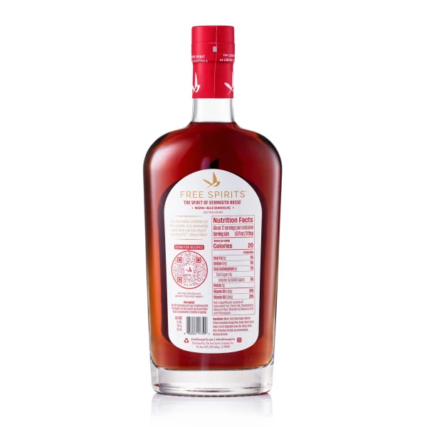 Free Spirits | Vermouth Rosso | Non-Alcoholic Sweet Vermouth - Image 3