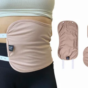 Complete Castor Oil Pack Wrap 3 Piece Kit - Blush Color
