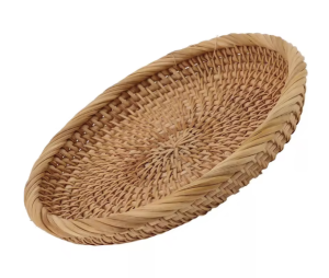 Handwoven Rattan Tray